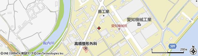 オリックスレンタカー松阪中央店周辺の地図
