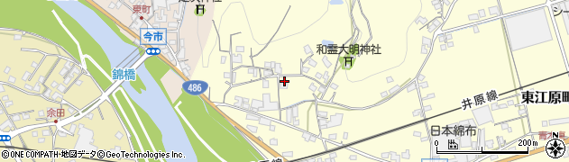 岡山県井原市東江原町1330周辺の地図