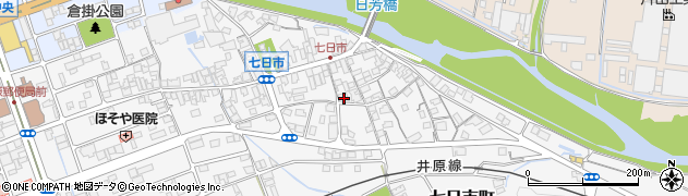 岡山県井原市七日市町638周辺の地図