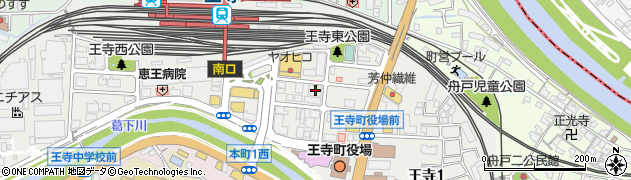 セコム株式会社　王寺営業所周辺の地図