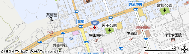 菅病院周辺の地図