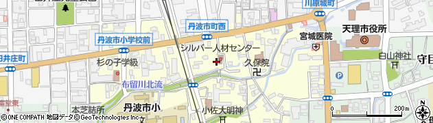 奈良県天理市丹波市町256周辺の地図