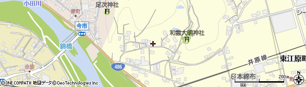 岡山県井原市東江原町1325周辺の地図