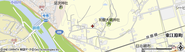 岡山県井原市東江原町1324周辺の地図
