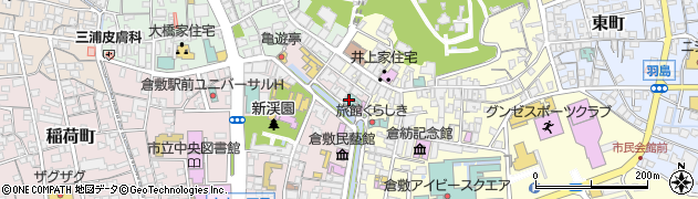 料理旅館鶴形周辺の地図
