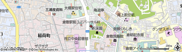 株式会社倉敷国際ホテル　婚礼・宴会係周辺の地図