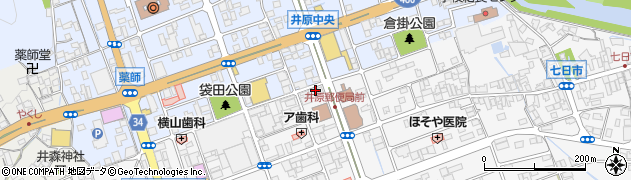 教文ゼミナール　井原駅前教室周辺の地図