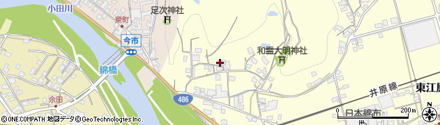 岡山県井原市東江原町1213周辺の地図
