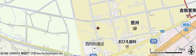 岡山県倉敷市中帯江89周辺の地図