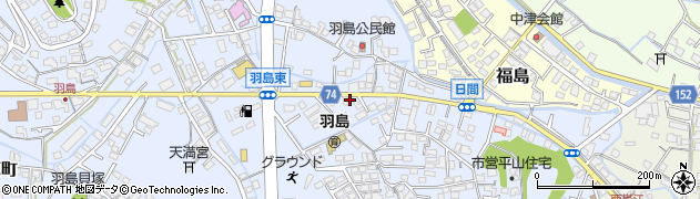 六ツ森楽器店周辺の地図