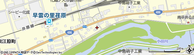 岡山県井原市東江原町340周辺の地図
