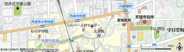 奈良県天理市丹波市町265周辺の地図