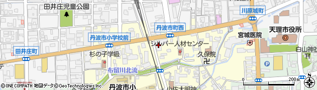 奈良県天理市丹波市町436周辺の地図