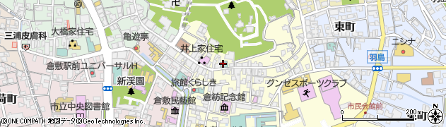 吉井旅館周辺の地図