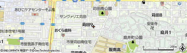 金剛堂本社周辺の地図
