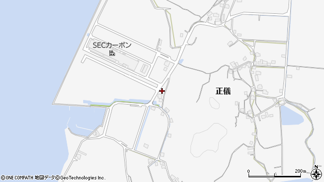 〒704-8147 岡山県岡山市東区正儀の地図