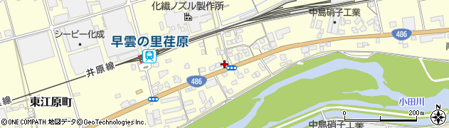 岡山県井原市東江原町889周辺の地図