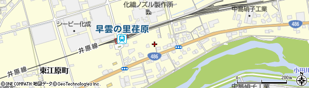 岡山県井原市東江原町895周辺の地図
