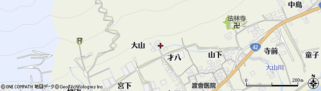 愛知県田原市越戸町才八633周辺の地図