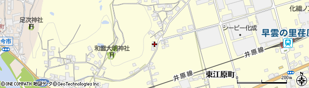 岡山県井原市東江原町1364周辺の地図