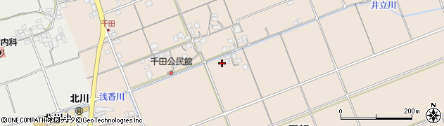 岡山県笠岡市甲弩周辺の地図