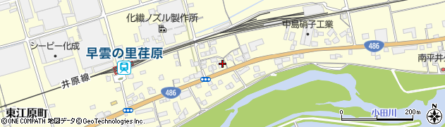 岡山県井原市東江原町804周辺の地図
