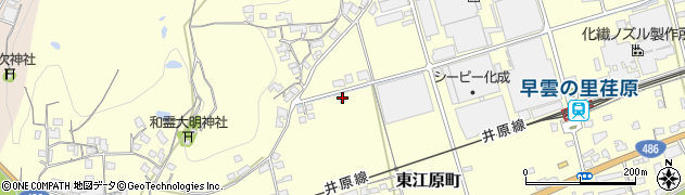 岡山県井原市東江原町1022周辺の地図