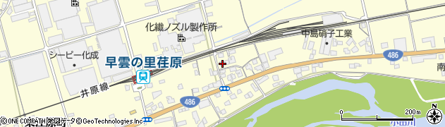 岡山県井原市東江原町813周辺の地図