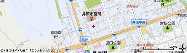 井原医師会 訪問看護ステーション周辺の地図