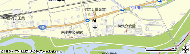 岡山県貨物運送井原支店周辺の地図