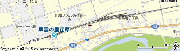 岡山県井原市東江原町790周辺の地図