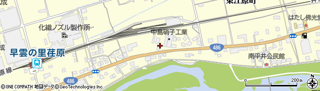 岡山県井原市東江原町684周辺の地図