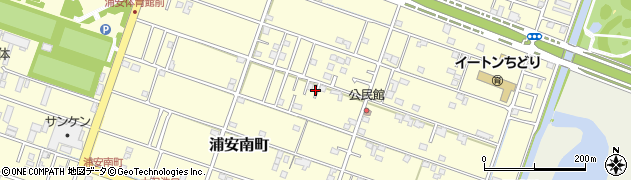 岡山県岡山市南区浦安南町周辺の地図