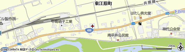 岡山県井原市東江原町661周辺の地図