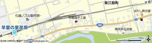 岡山県井原市東江原町682周辺の地図