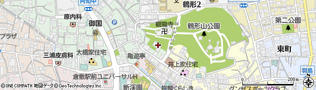 誓願寺周辺の地図