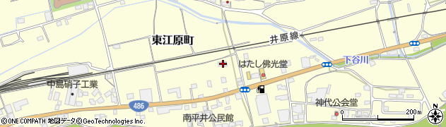岡山県井原市東江原町572周辺の地図