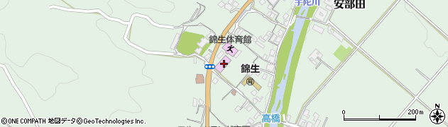 名張市郷土資料館周辺の地図