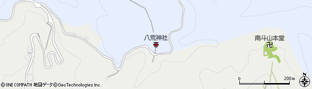 八荒神社周辺の地図