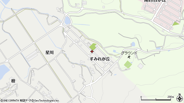 〒518-0461 三重県名張市赤目町すみれが丘の地図