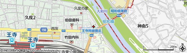 昭和橋公園周辺の地図