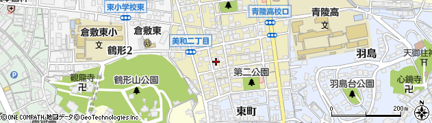 倉敷味工房周辺の地図
