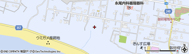 静岡県御前崎市御前崎周辺の地図