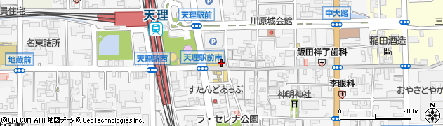 たなかや　駅前店周辺の地図