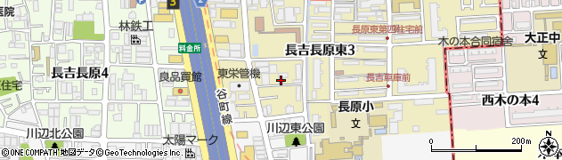 関西ケアプランセンター長吉周辺の地図