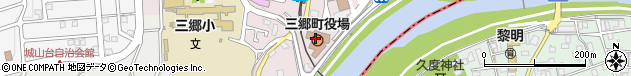 奈良県生駒郡三郷町周辺の地図