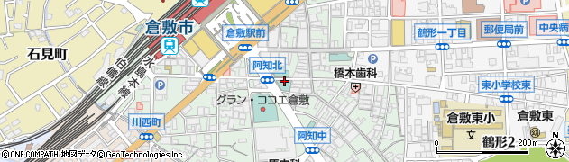 倉敷ステーションホテル 宴会場周辺の地図