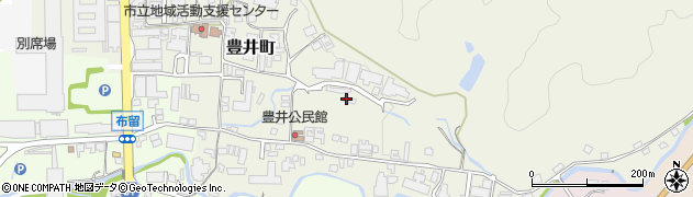 奈良県天理市豊井町297周辺の地図