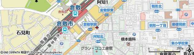 毛美刈　倉敷駅前店周辺の地図