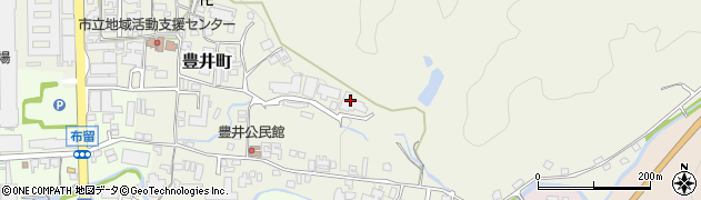 奈良県天理市豊井町299周辺の地図